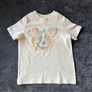 Girl’s Fall Mickey Pumpkin Graphic Tee Size 2